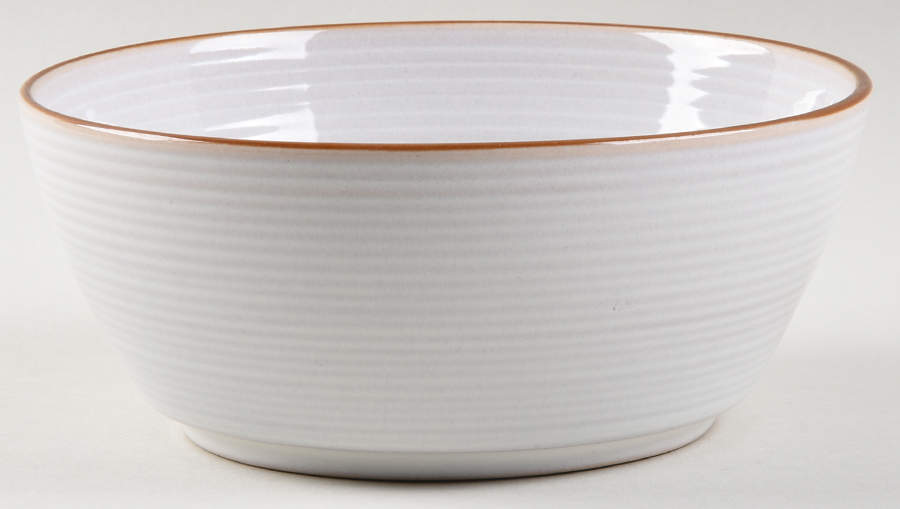 Vintage Modern White Soup/Cereal Bowl by Thomas O'Brien-1