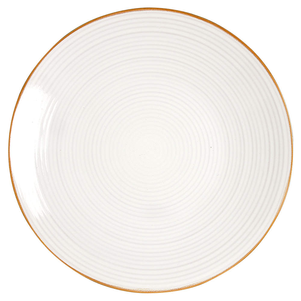 Vintage Modern White Salad/Dessert Plate by Thomas O'Brien-1