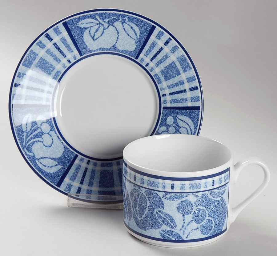 TOG41 Flat Cup & Saucer Set by Tognana-1