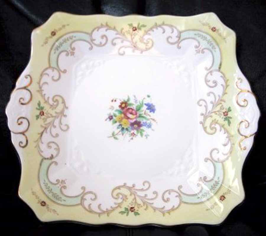 C8533 Square Handled Cake Plate by Tuscan - Royal Tuscan-1