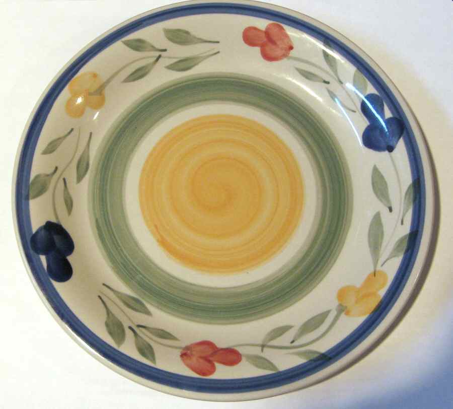 Flora Calica Dinner Plate by Tabletops Unlimited-1
