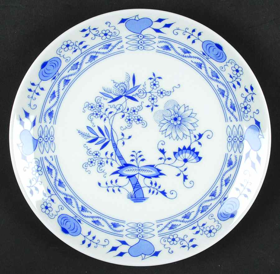 Blue Onion (Czech Republic) Dessert/Pie Plate by Thun-1