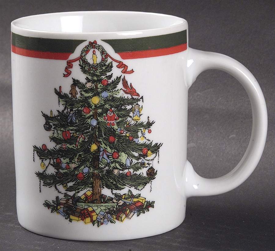 Ribbons & Tree Mug by Topco-1