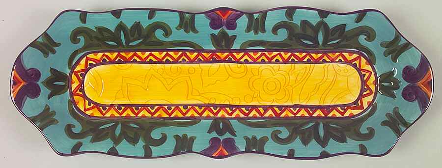 Merida 17" Oblong Tray by Tabletops Unlimited-1