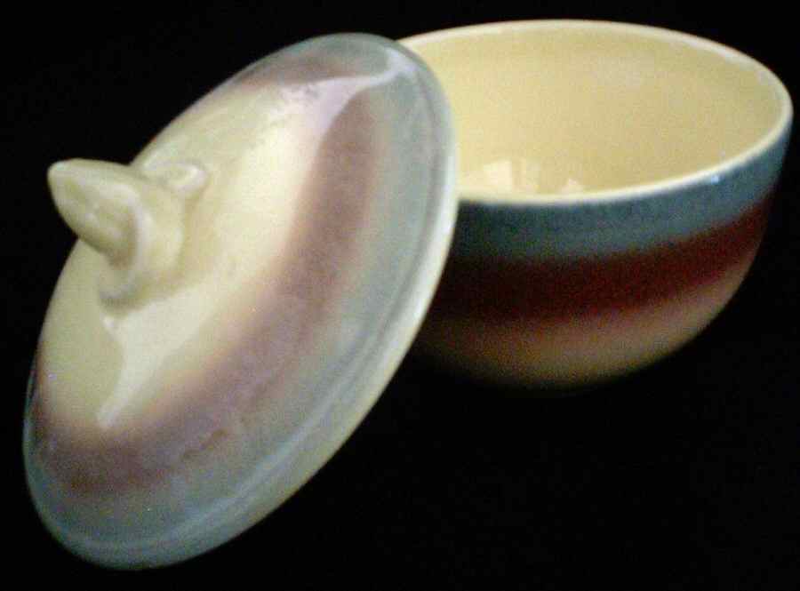 Appalachian Plaid Sugar Bowl & Lid by Taylor, Smith & Taylor (Ts&T)-1