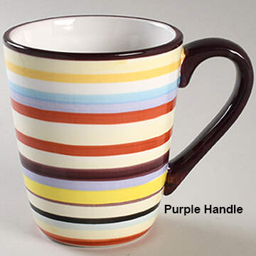 Sedona Stripe Mug by Tabletops Unlimited-1