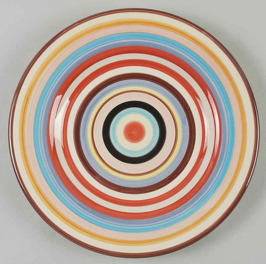 Sedona Stripe Dinner Plate by Tabletops Unlimited-1