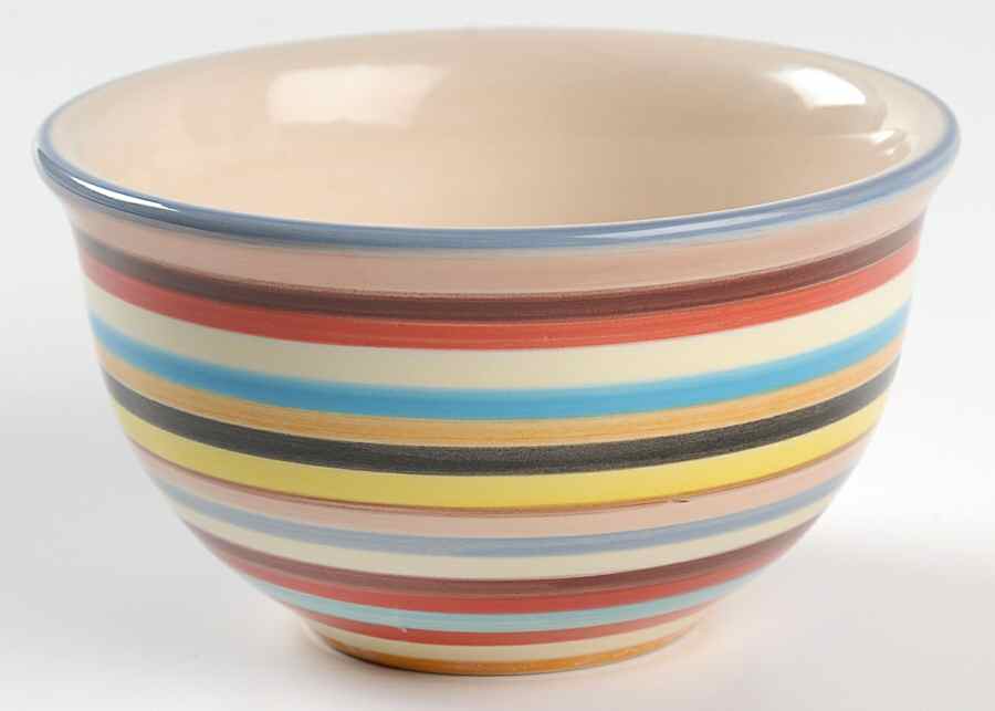 Sedona Stripe Fruit/Dessert (Sauce) Bowl by Tabletops Unlimited-1