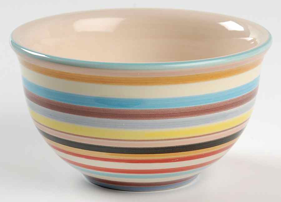 Sedona Stripe Fruit/Dessert (Sauce) Bowl by Tabletops Unlimited-1