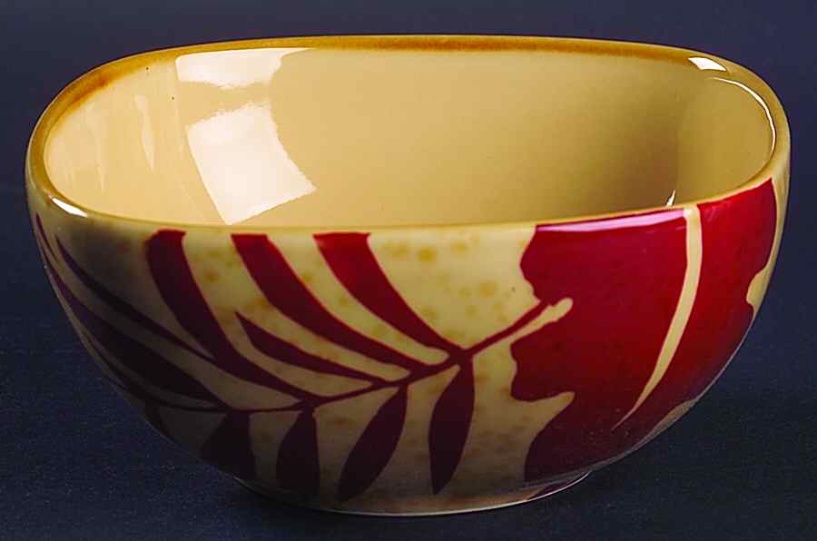 Sunset Palm Soup/Cereal Bowl by Tabletops Unlimited-1