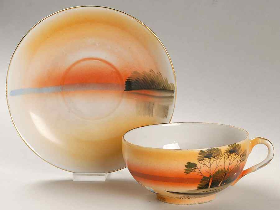 TKI48 Flat Cup & Saucer Set by Takito-1