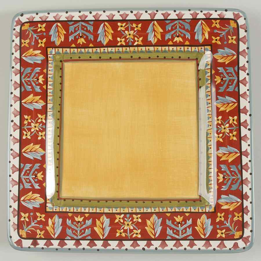 Avellino Jossamine Square Dinner Plate by Tabletops Unlimited-1