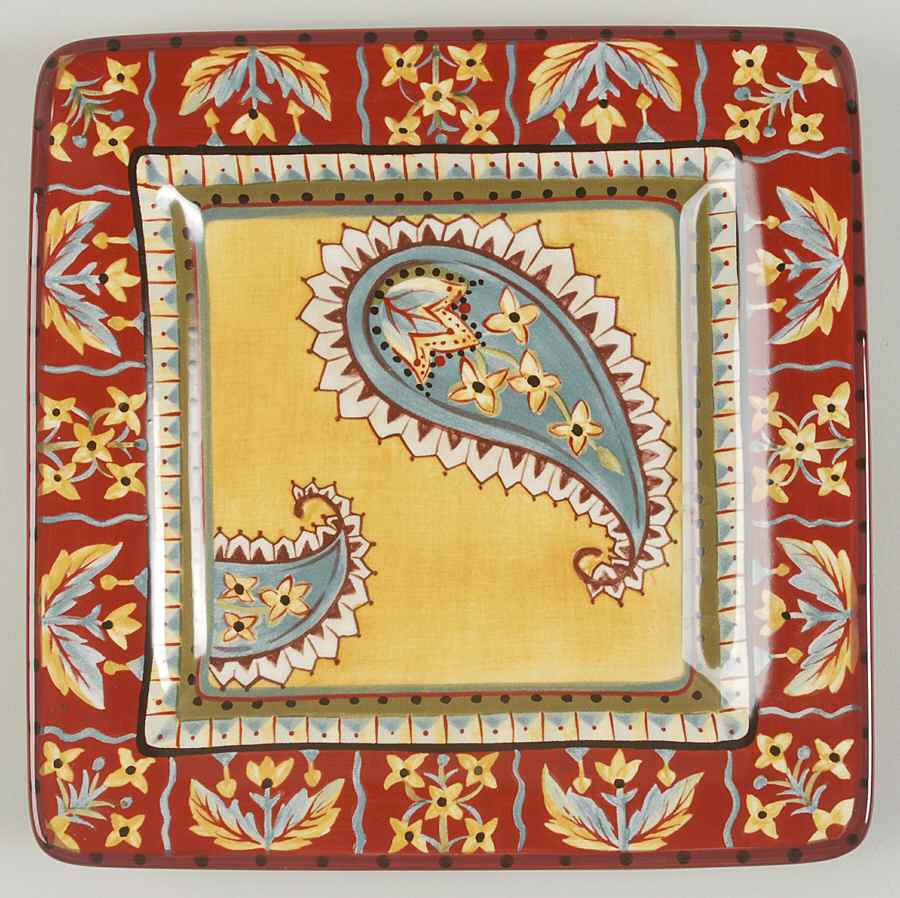 Avellino Jossamine Square Salad Plate by Tabletops Unlimited-1