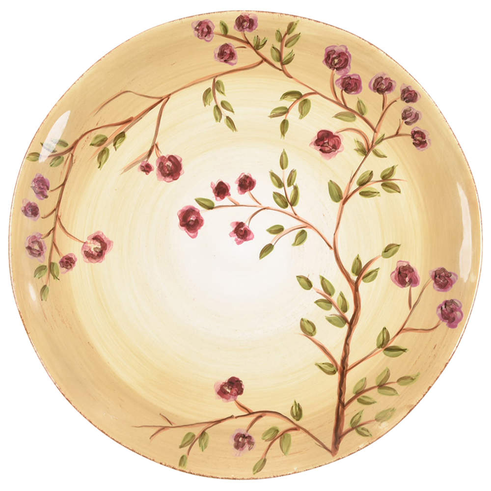 Peacock Dinner Plate by Tabletops Unlimited-1