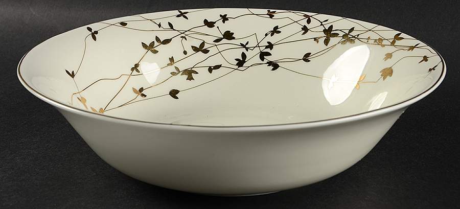 Snowfall Splendor 10" Round Serving Bowl by Target-1