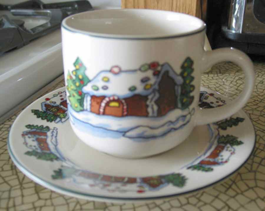 TTO17 Flat Cup & Saucer Set by Totally Today-1