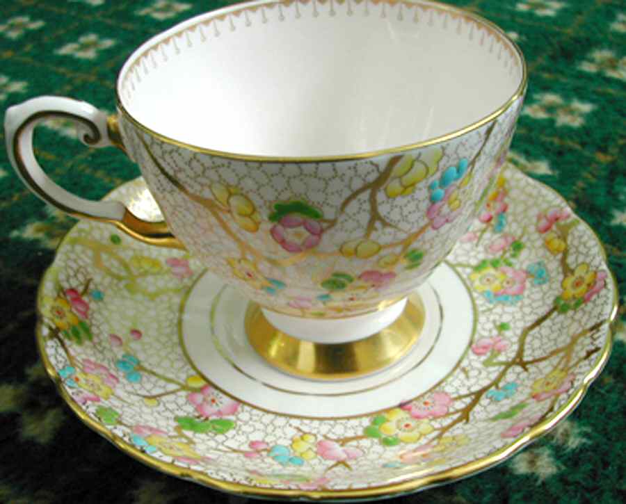 8988h Footed Cup & Saucer Set by Tuscan - Royal Tuscan-1