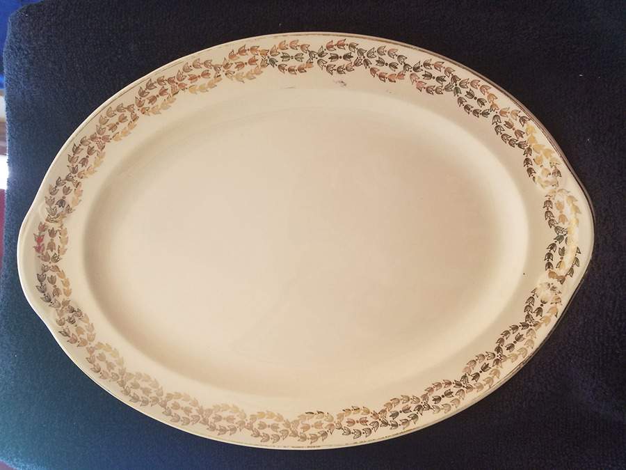 TST940 14" Oval Serving Platter by Taylor, Smith & Taylor (Ts&T)-1