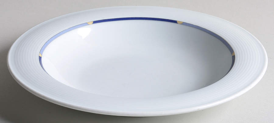 Blue Moon Large Rim Soup Bowl by Thomas-1
