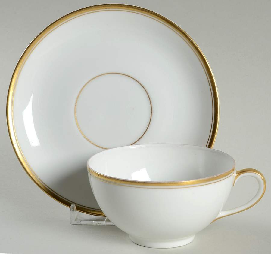 599 Flat Cup & Saucer Set by Thomas-1
