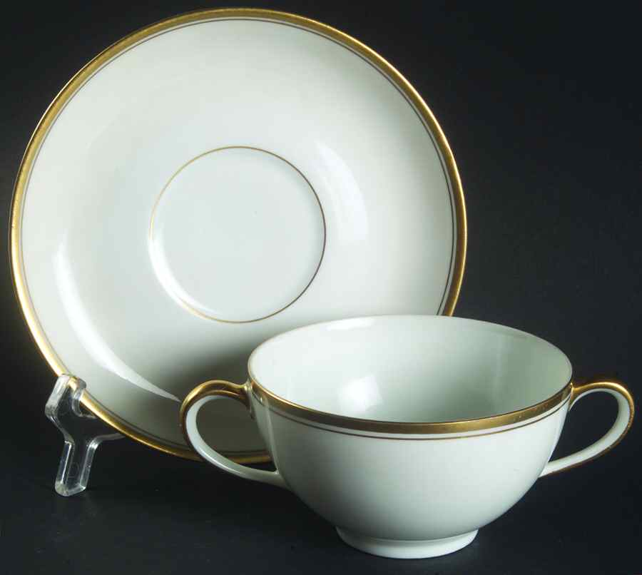 599 Flat Bouillon Cup & Saucer by Thomas-1