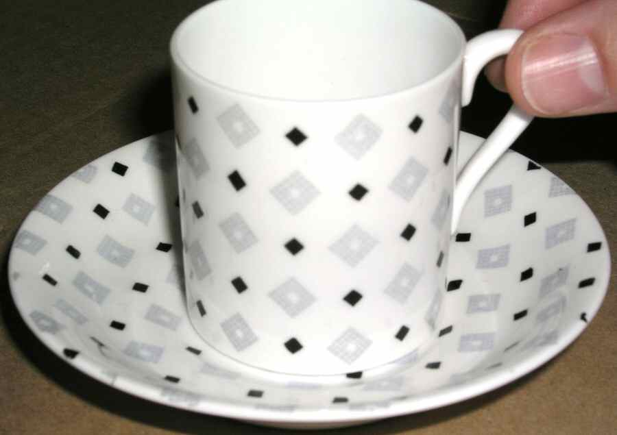 D1144 Flat Demitasse Cup & Saucer Set by Tuscan - Royal Tuscan-1
