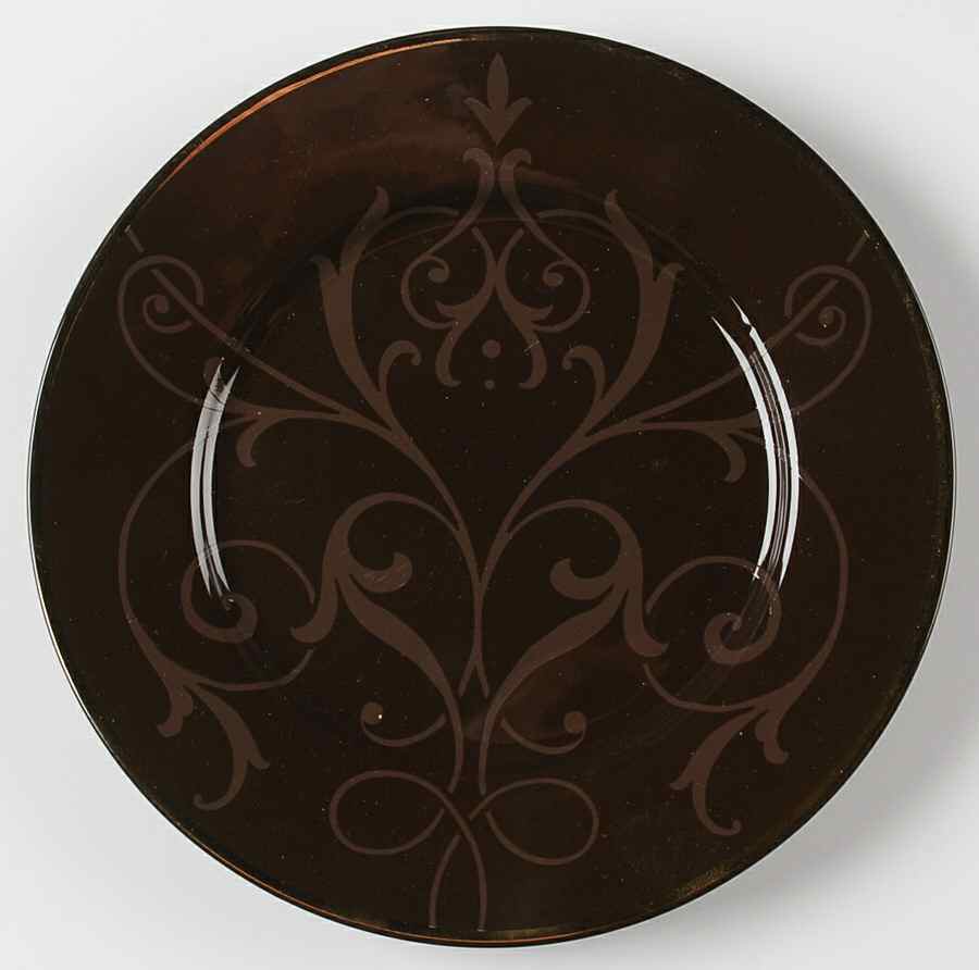 Snowfall Splendor Brown Salad Plate by Target-1