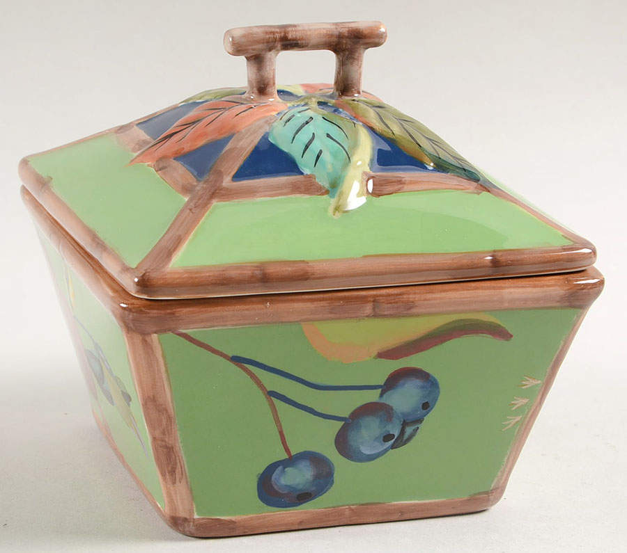 Viridian Covered Soup Bowl by Tracy Porter-1