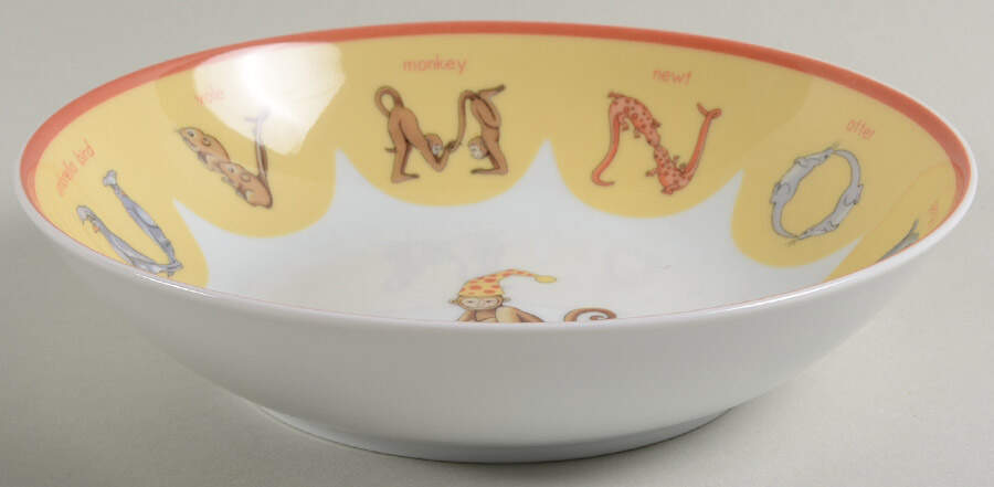 Tiffany Animal Alphabet Child's Bowl by Tiffany-1