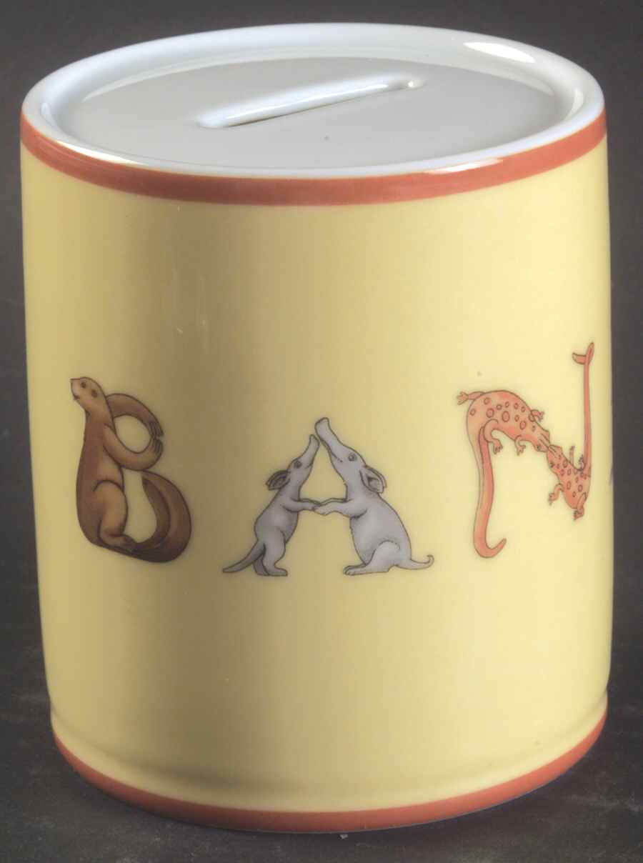 Tiffany Animal Alphabet Bank by Tiffany-1