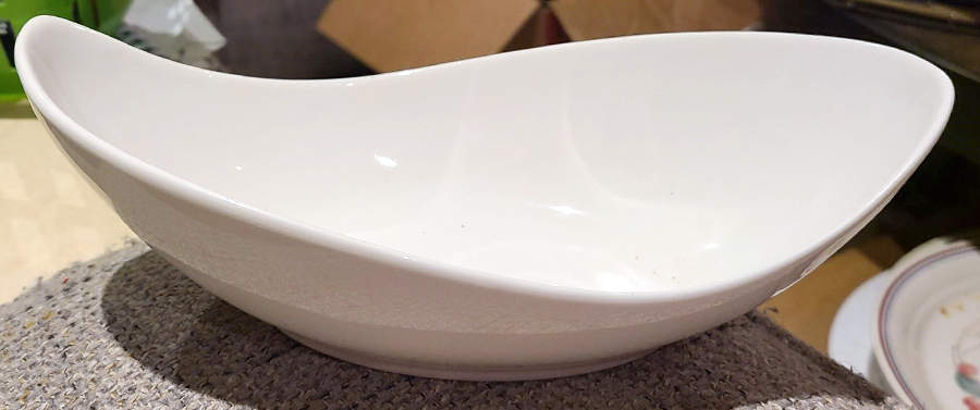 Whittier Accessories 9" Canoe Bowl by Ten Strawberry Street-1
