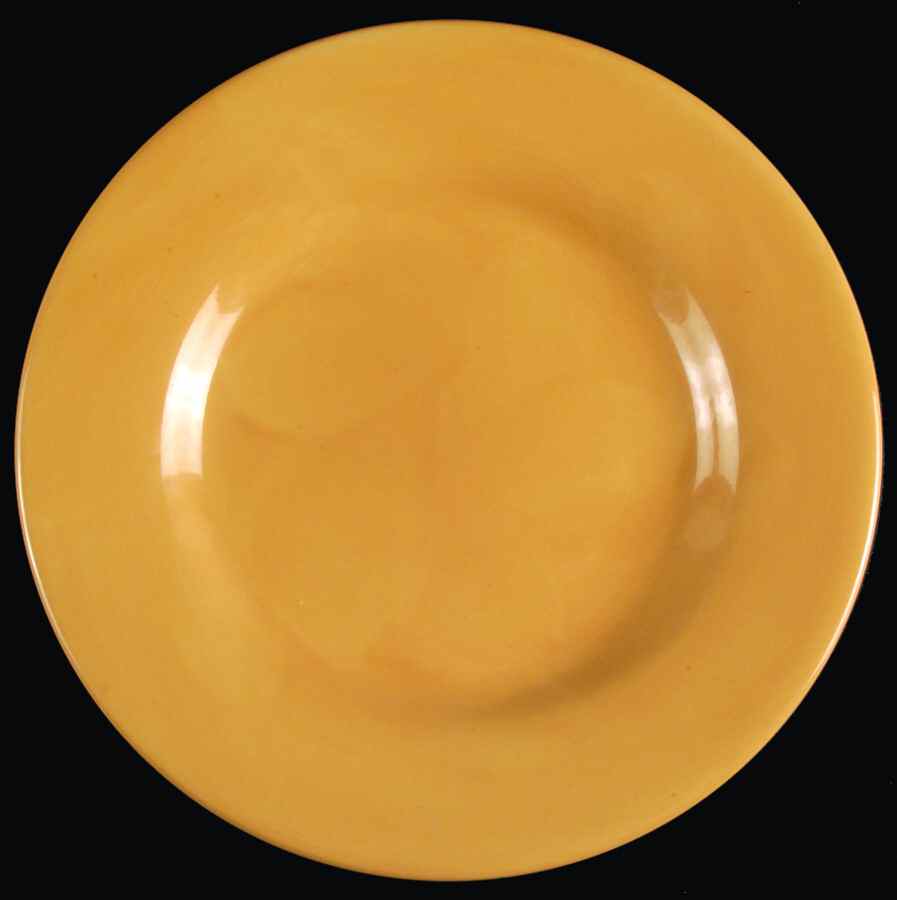 Barcelona Butter(Dark Yellow) Dinner Plate by Tabletops Unlimited-1
