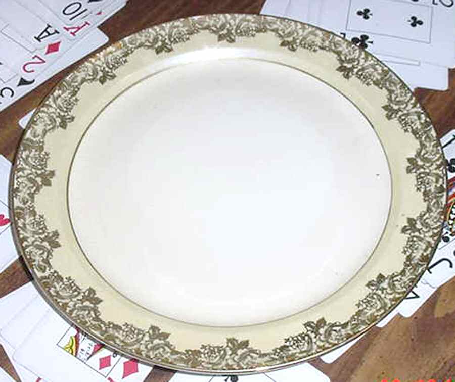 TST944 Dinner Plate by Taylor, Smith & Taylor (Ts&T)-1
