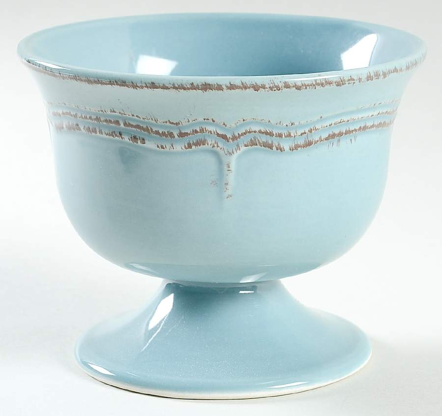 Gourmet Tuscan Blue Footed Dessert Bowl by Todd English-1