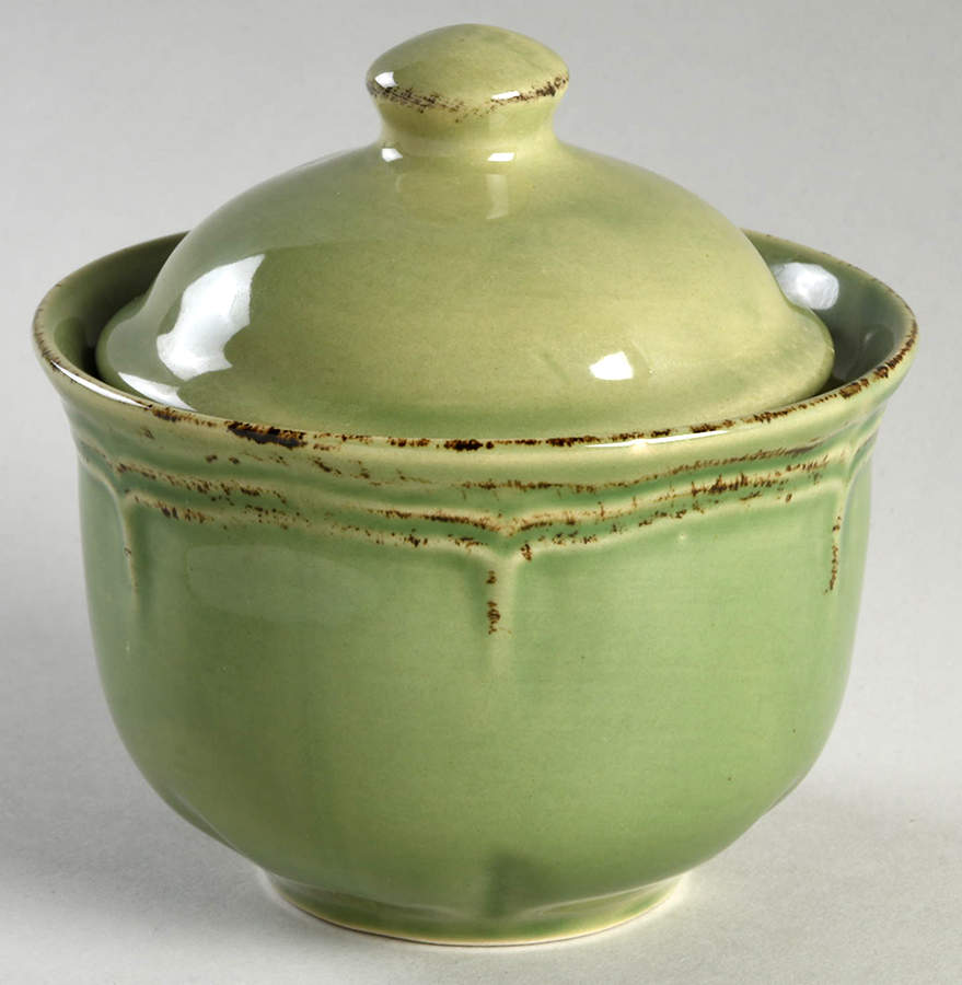 Gourmet Tuscan Olive Sugar Bowl & Lid by Todd English-1