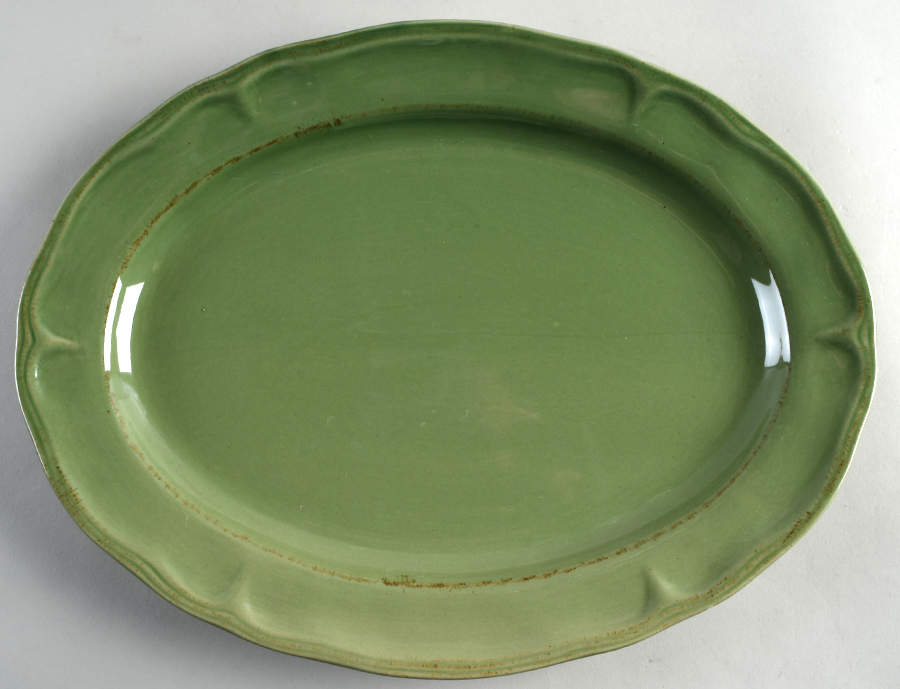 Gourmet Tuscan Olive 15" Oval Serving Platter by Todd English-1