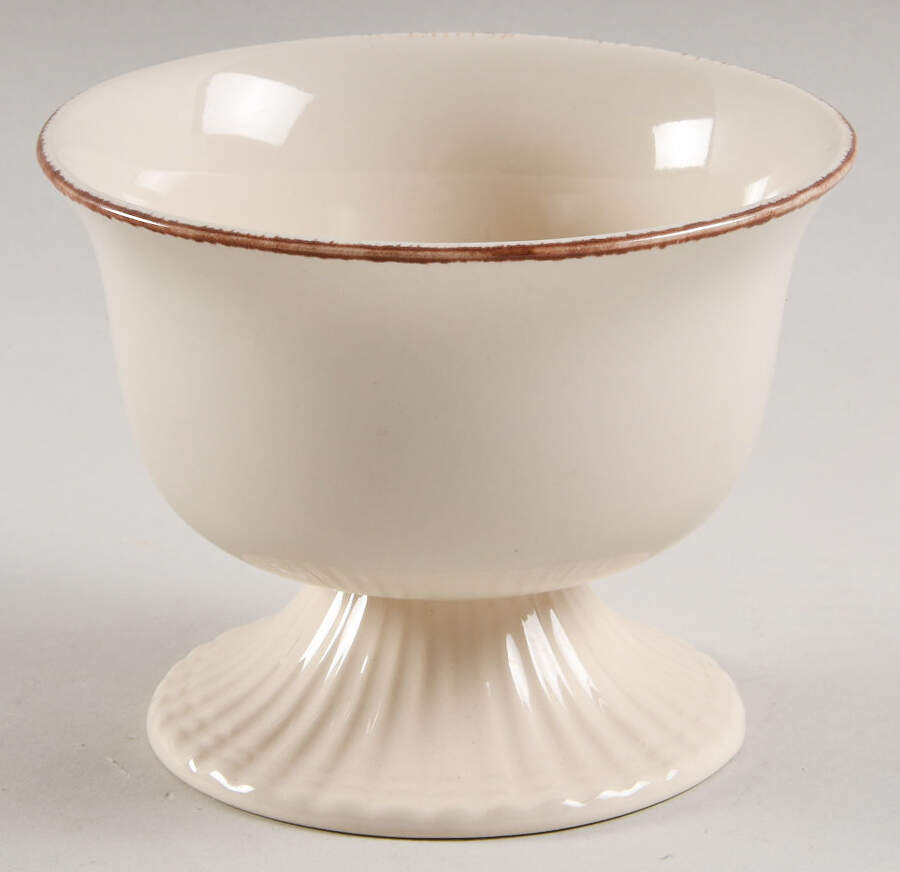 Italian Elegance Ivory Footed Dessert Bowl by Todd English-1