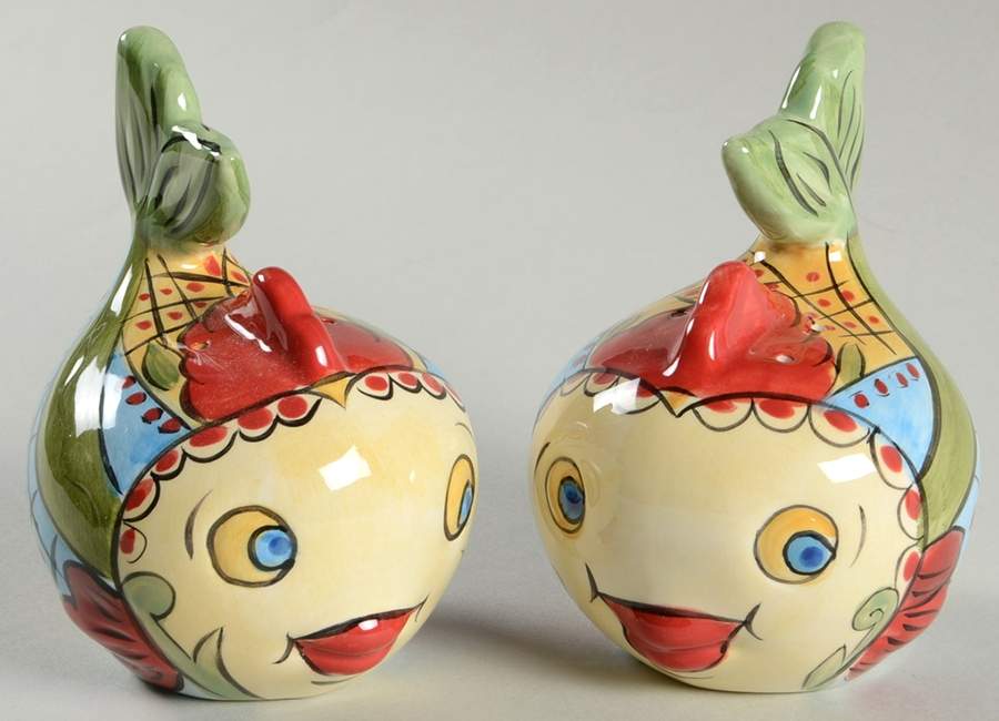 Toluca Figural Salt & Pepper Set by Tabletops Unlimited-1