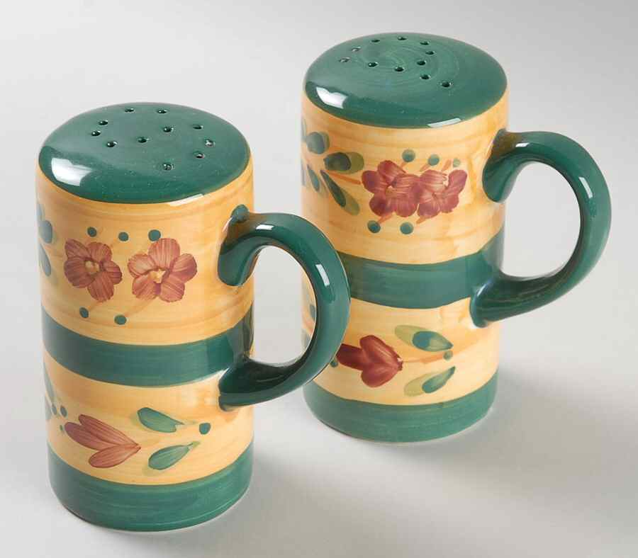 Bouquet Salt & Pepper Set by Tabletops Unlimited-1