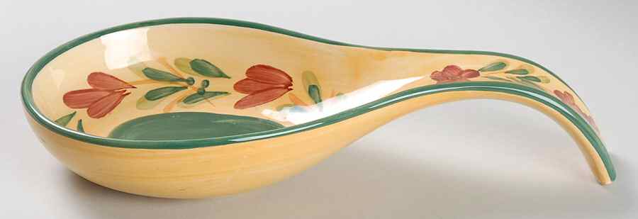 Bouquet Spoon Rest/Holder (Holds 1 Spoon) by Tabletops Unlimited-1