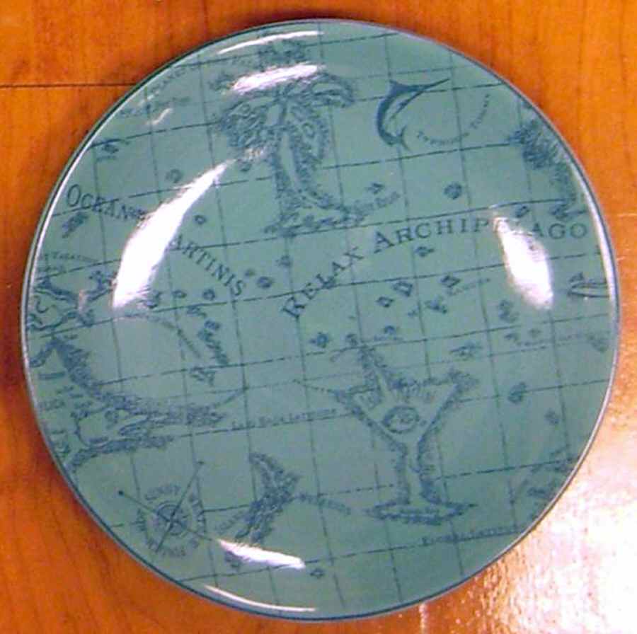 TMM3 Dessert/Pie Plate by Tommy Bahama-1