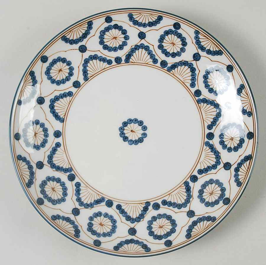 Vintage Modern (Hand Painted) Salad Plate by Thomas O'Brien-1