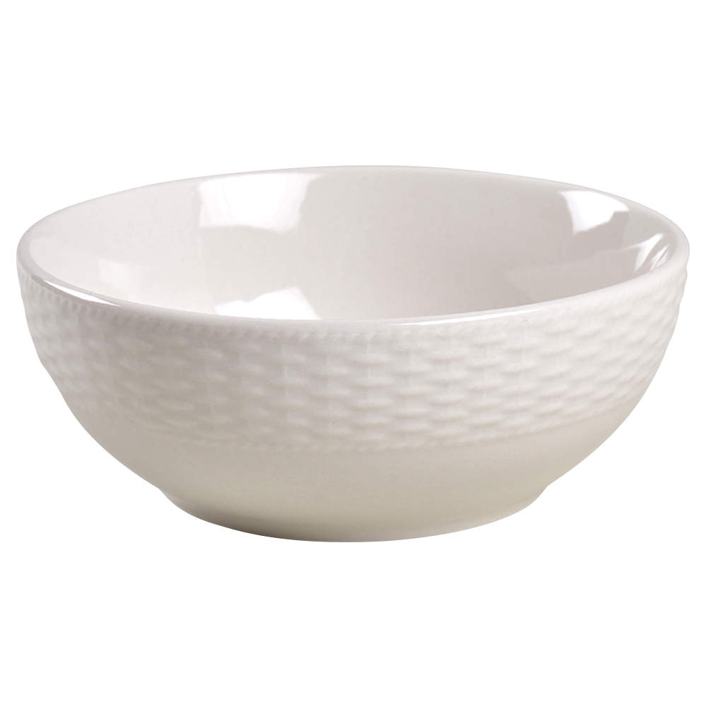 Basketweave Soup/Cereal Bowl by Tabletops Unlimited-1