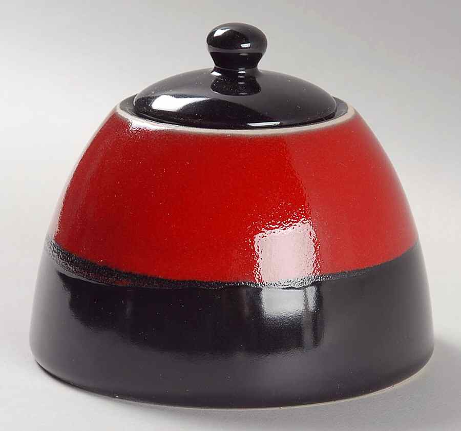 Tantric Sugar Bowl & Lid by Tabletops Unlimited-1