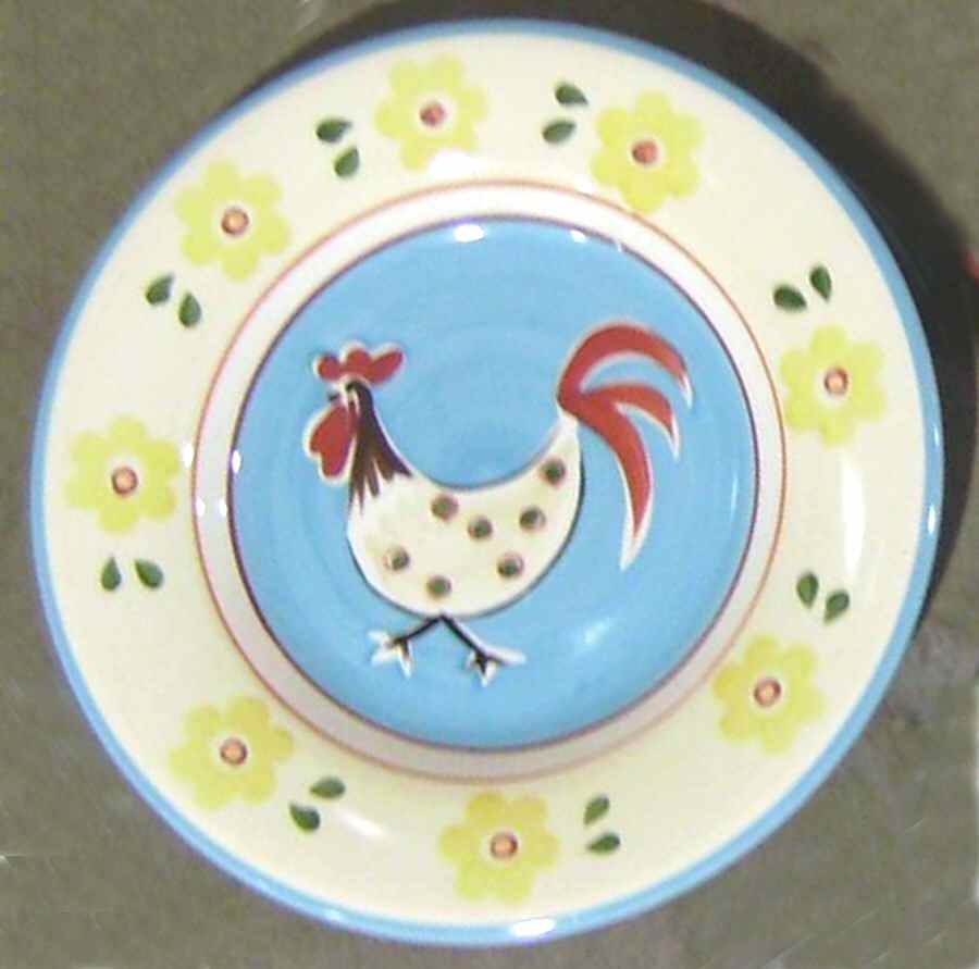 Daisy Salad Plate by Tabletops Unlimited-1