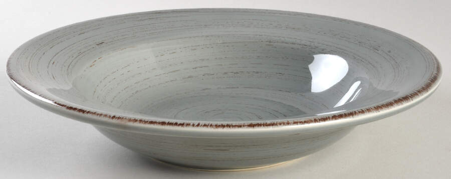 Sonoma Slate Blue Large Rim Soup Bowl by Tag Ltd-1