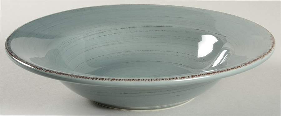Sonoma Slate Blue Large Rim Soup Bowl by Tag Ltd-1