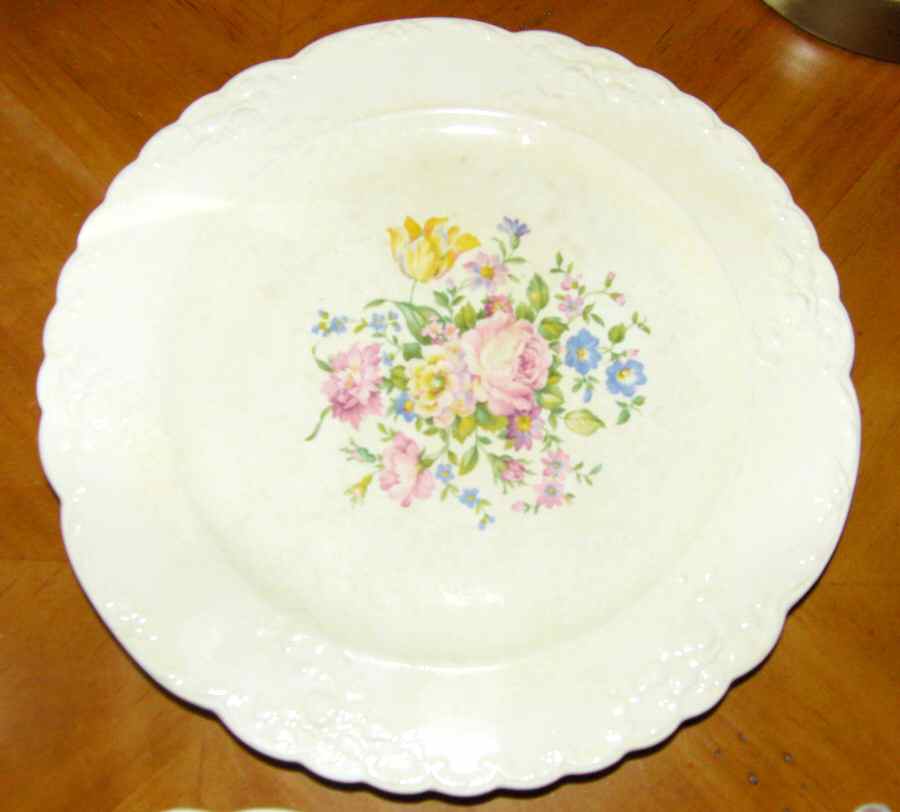 TST948 Dinner Plate by Taylor, Smith & Taylor (Ts&T)-1