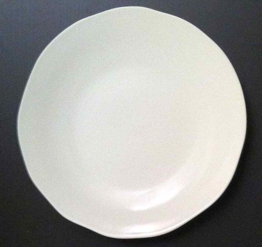 Petal Cream Salad Plate by Thomson-1