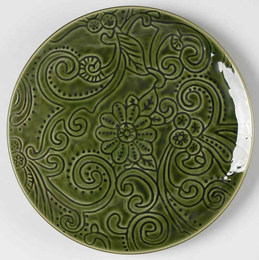 Laguna Green Salad/Dessert Plate by Tabletops Unlimited-1
